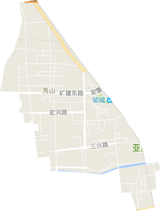 鳧山街道電子地圖