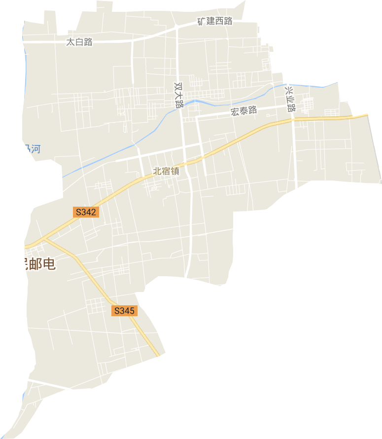 北宿鎮(zhèn)電子地圖