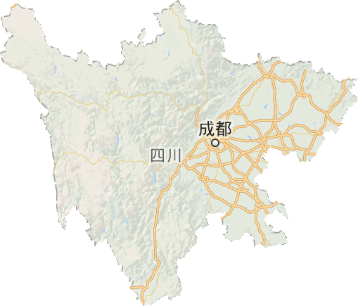 四川省地圖高清大圖下載，可用于打印制作PPT等