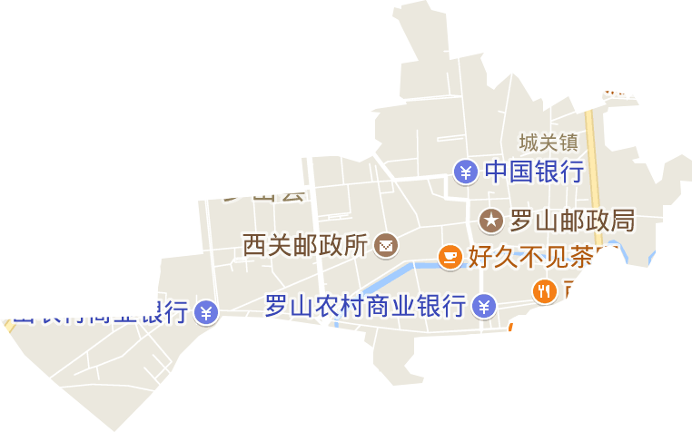 城關鎮電子地圖