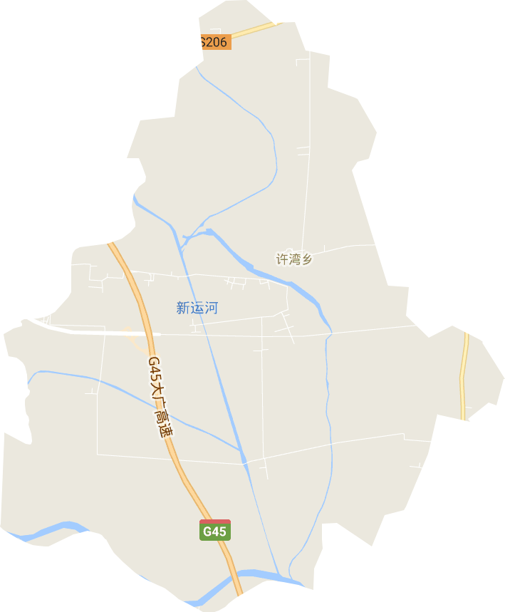 許灣鄉電子地圖