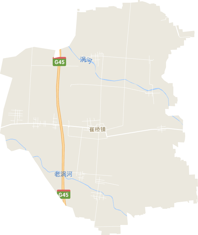 崔橋鎮電子地圖