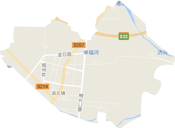 渦北鎮(zhèn)電子地圖