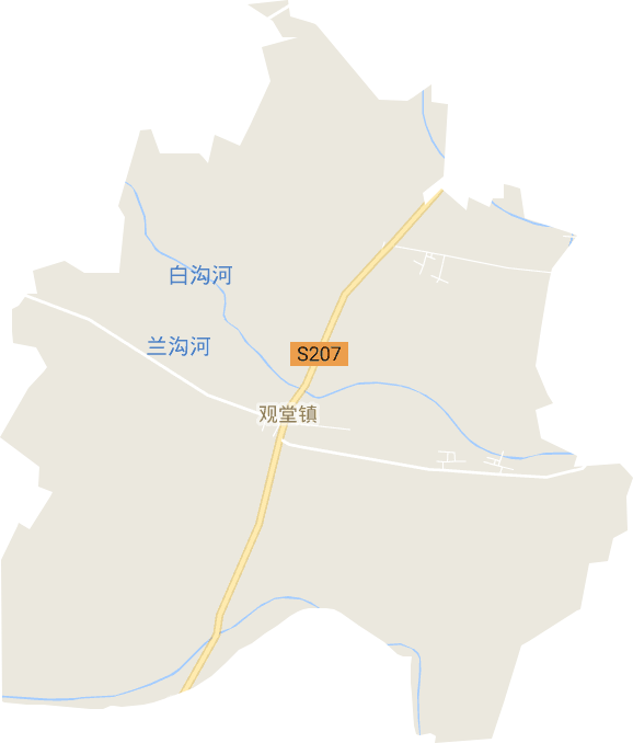 觀堂鎮電子地圖