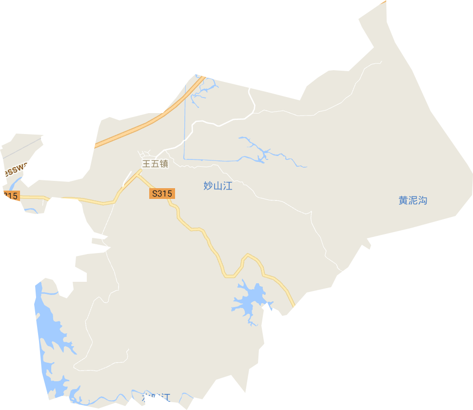 王五鎮電子地圖