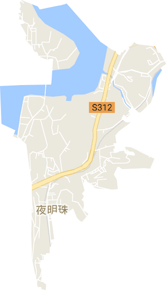 夜明珠街道電子地圖