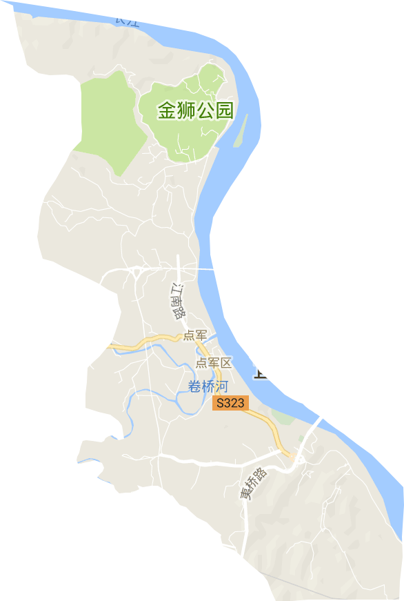 點(diǎn)軍街道電子地圖