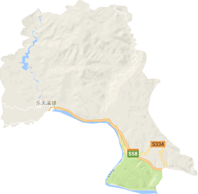 樂天溪鎮電子地圖