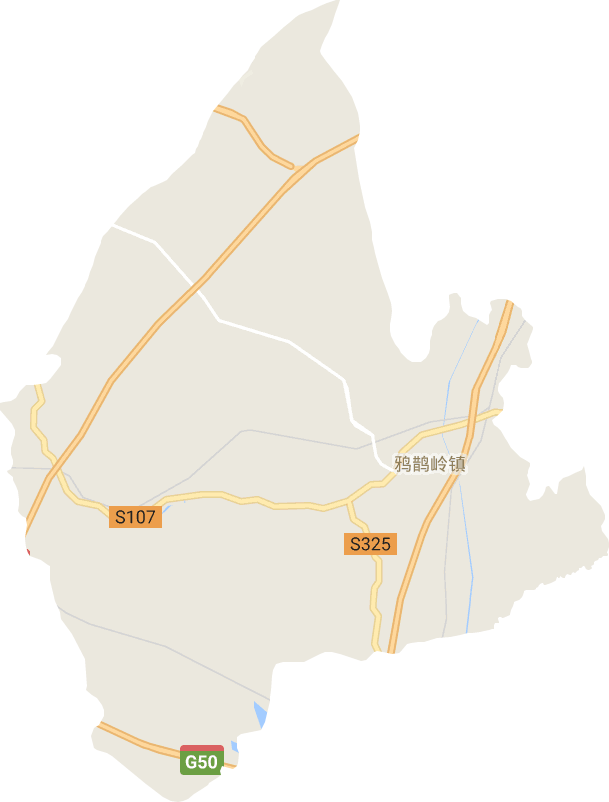 鴉鵲嶺鎮電子地圖