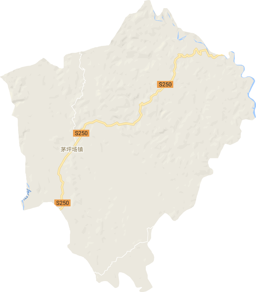 茅坪場鎮電子地圖