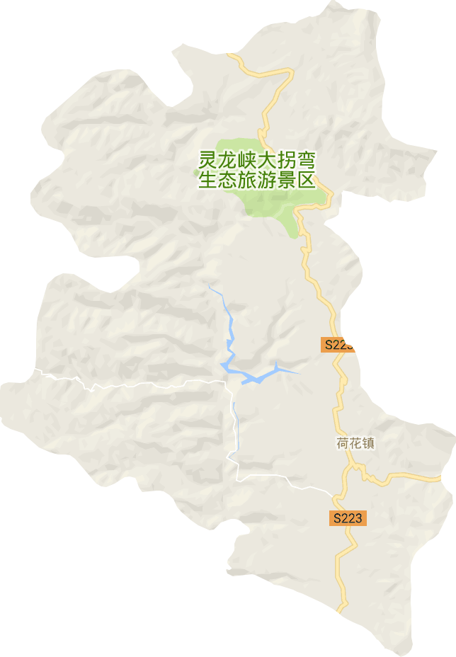 荷花鎮(zhèn)電子地圖