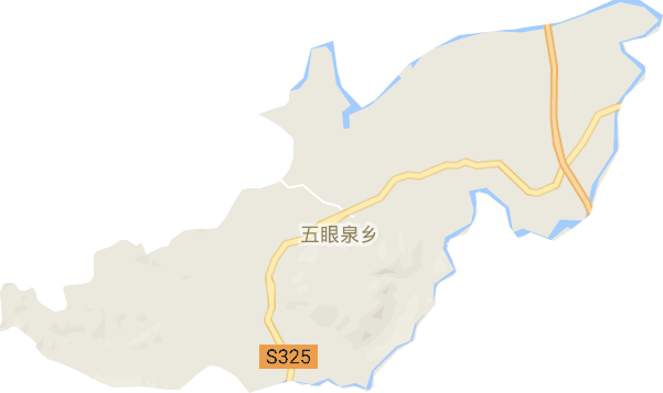 五眼泉鎮電子地圖