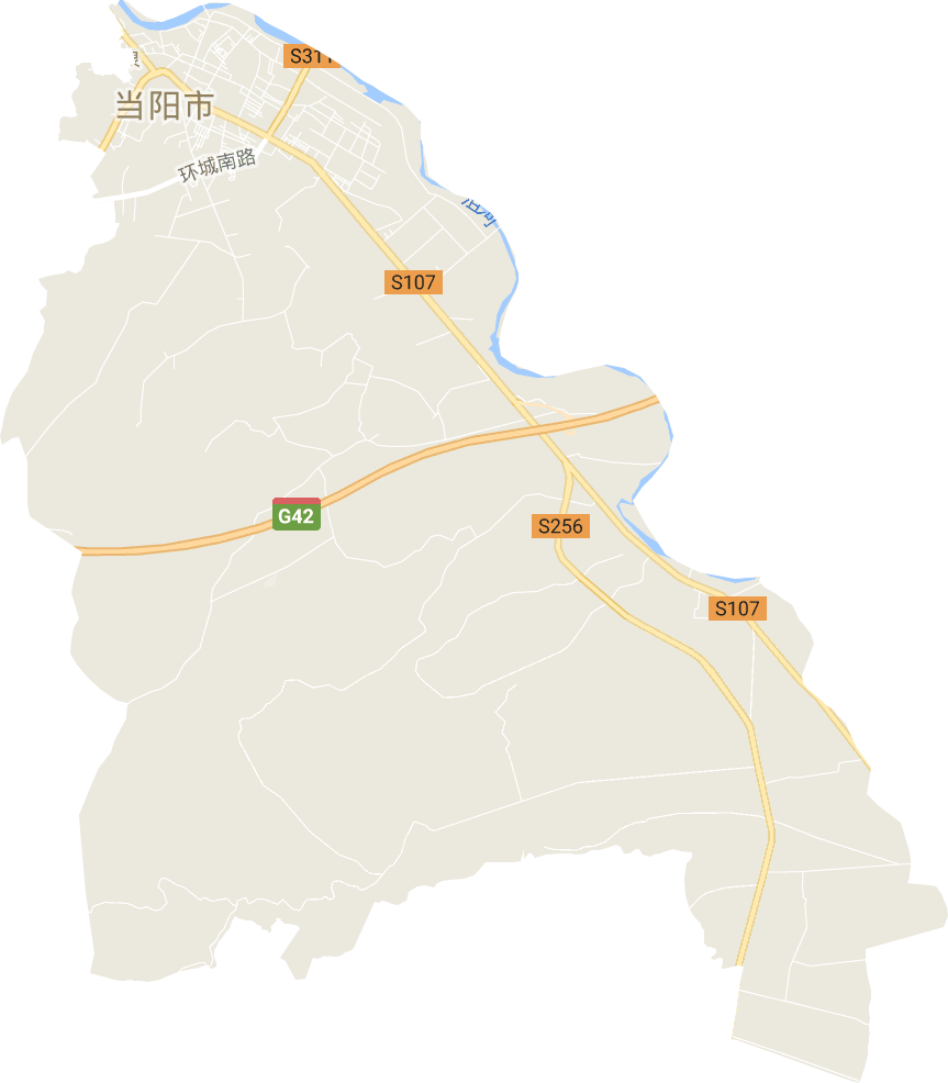 當陽市玉陽街道電子地圖