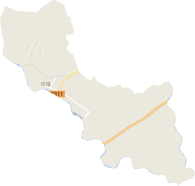 當(dāng)陽市壩陵街道電子地圖
