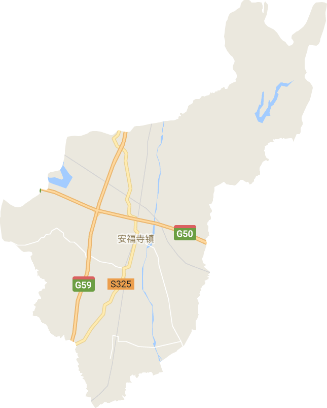 安福寺鎮電子地圖