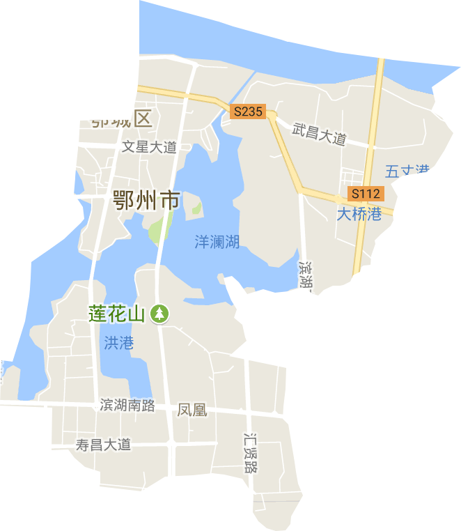 鳳凰街道電子地圖