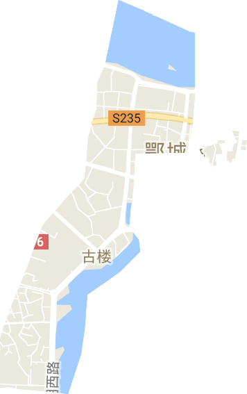 古樓街道電子地圖