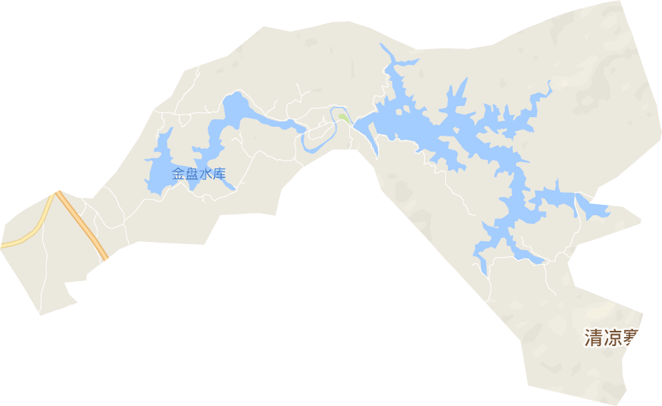 觀音湖生態文化旅游渡假區電子地圖