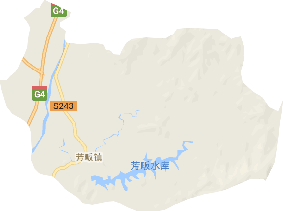 芳畈鎮(zhèn)電子地圖
