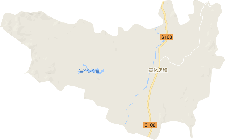 宣化店鎮電子地圖
