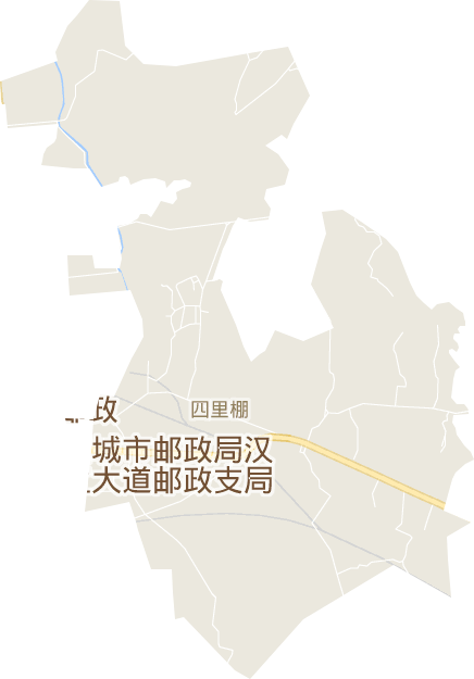 四里棚街道電子地圖