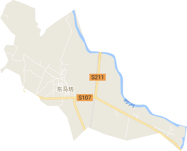東馬坊街道電子地圖