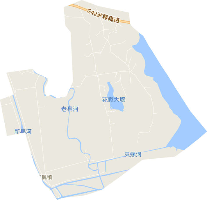 天鵝鎮(zhèn)電子地圖