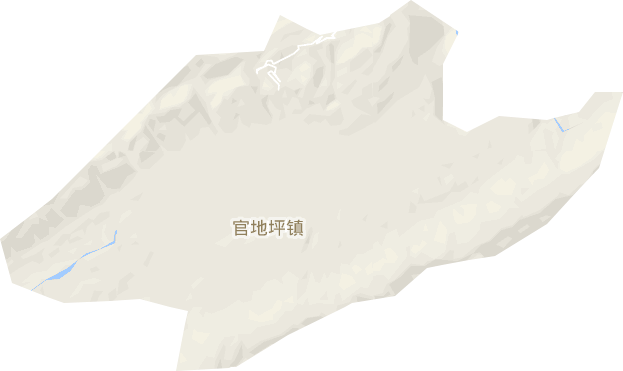 官地坪鎮電子地圖