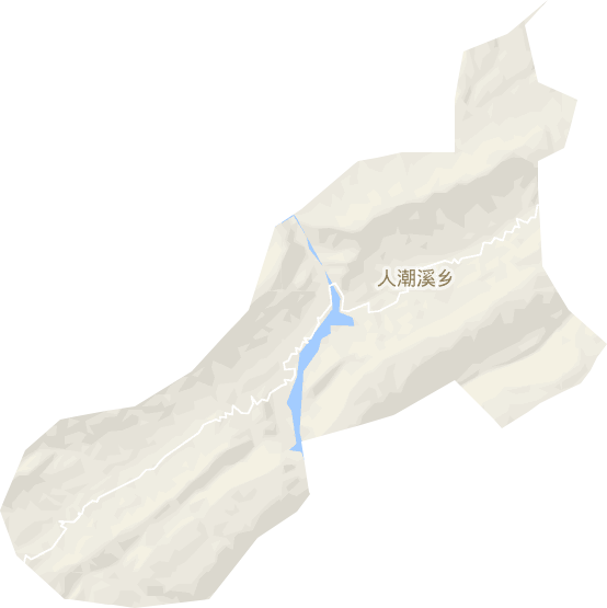 人潮溪鄉電子地圖