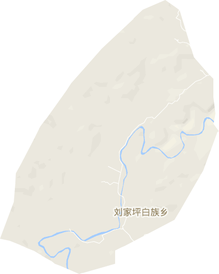 劉家坪白族鄉電子地圖