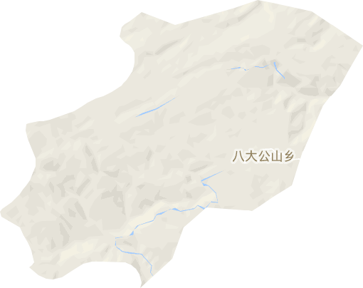 八大公山鄉電子地圖