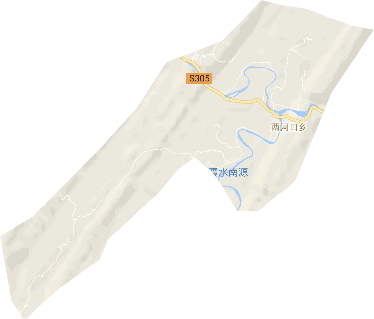 兩河口鄉電子地圖