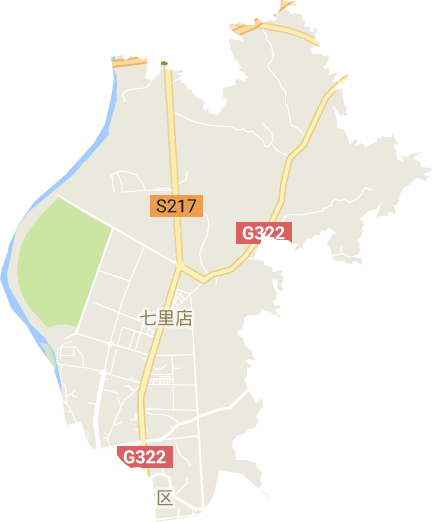 七里店街道電子地圖
