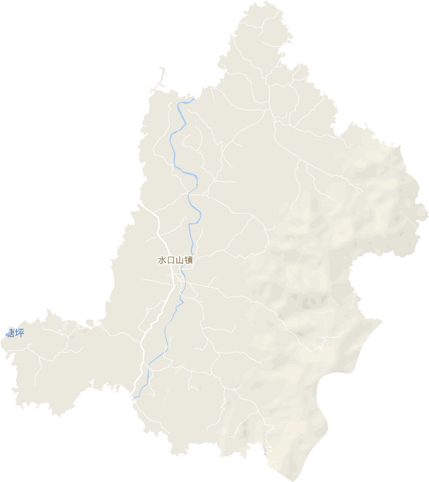 水口山鎮電子地圖
