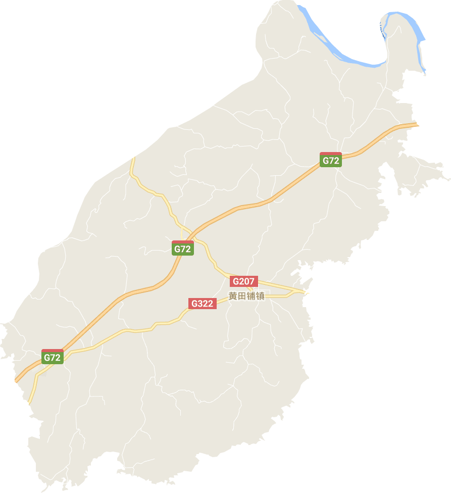 黃田鋪鎮電子地圖