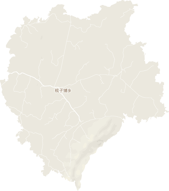 梳子鋪鄉電子地圖
