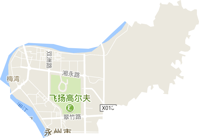 梅灣街道電子地圖