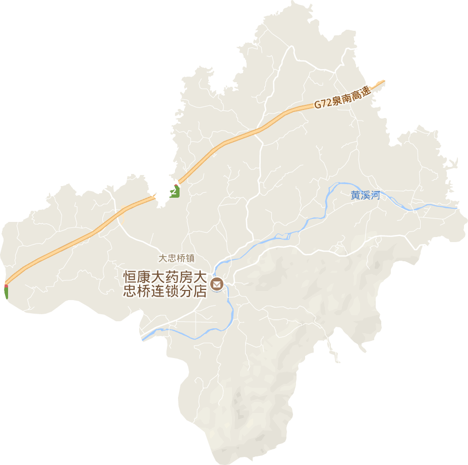 大忠橋鎮電子地圖