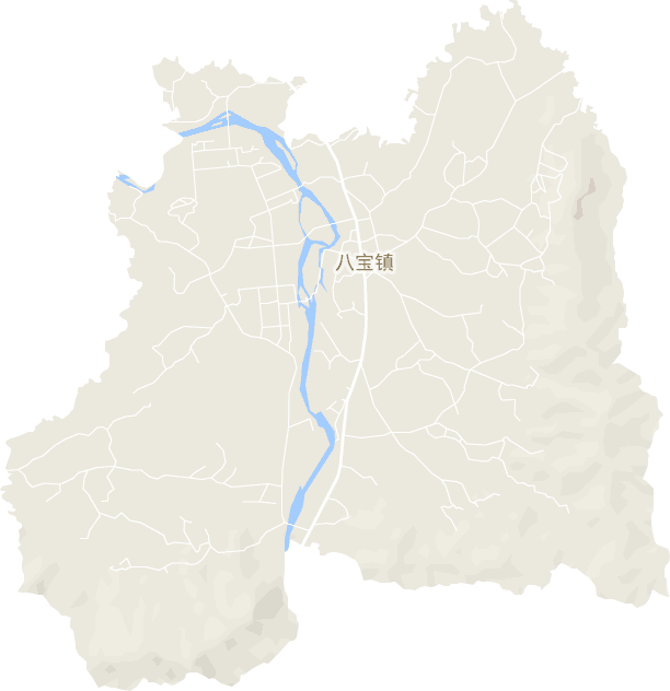 八寶鎮電子地圖