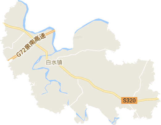 白水鎮(zhèn)電子地圖