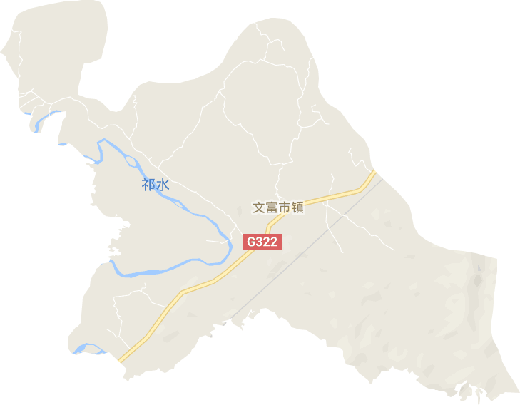 文富市鎮電子地圖