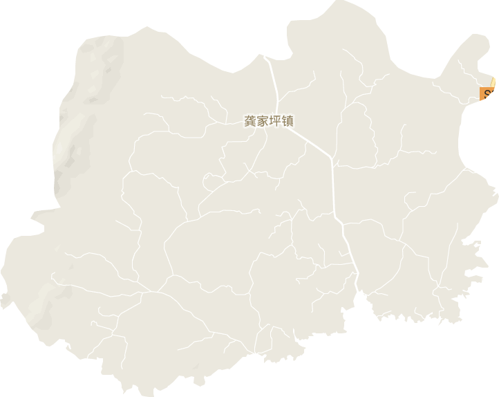 龔家坪鎮電子地圖