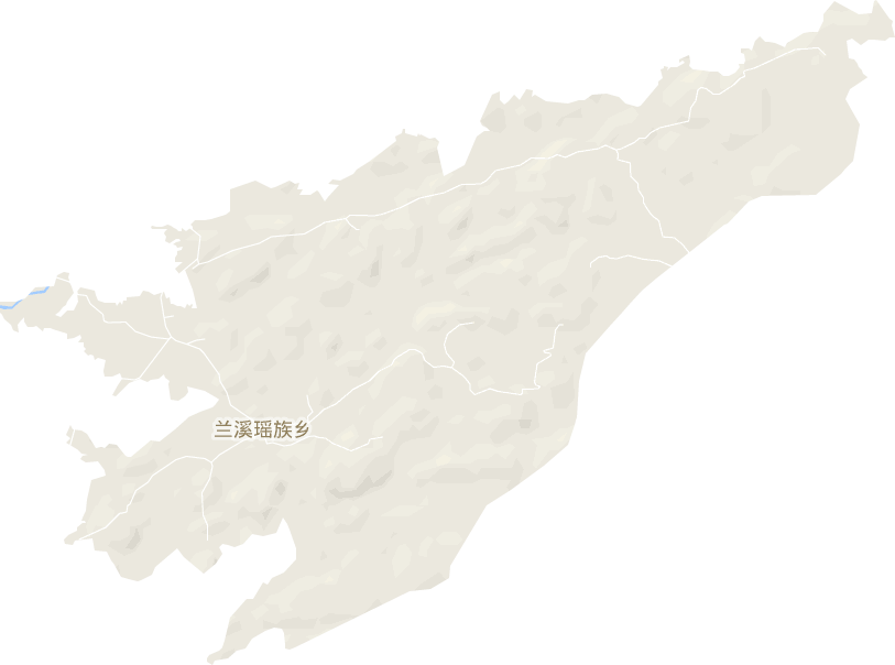 蘭溪瑤族鄉電子地圖
