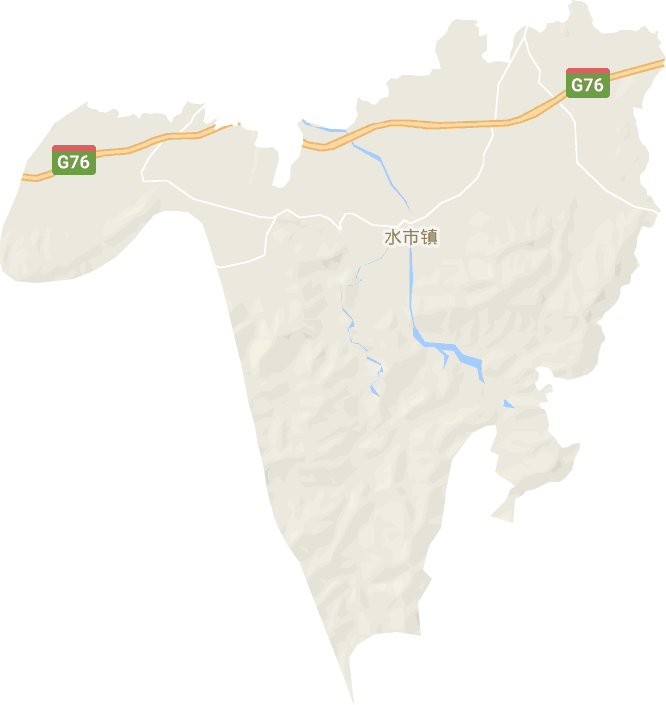水市鎮(zhèn)電子地圖