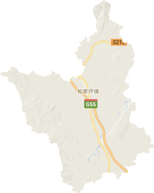 柏家坪鎮電子地圖