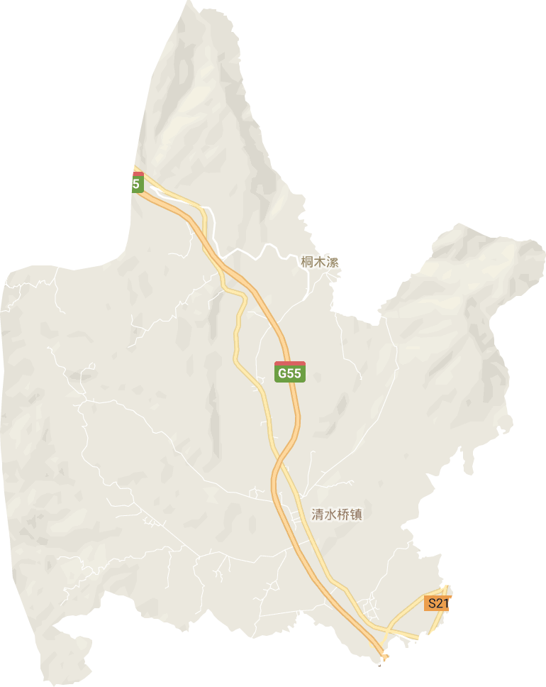 清水橋鎮(zhèn)電子地圖