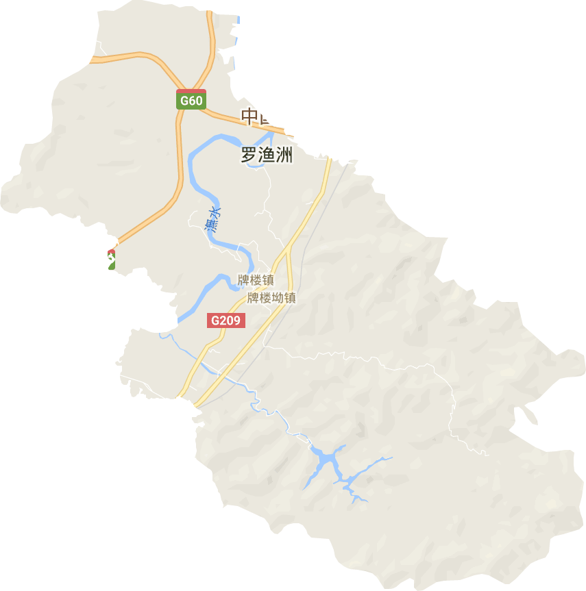 牌樓鎮(zhèn)電子地圖