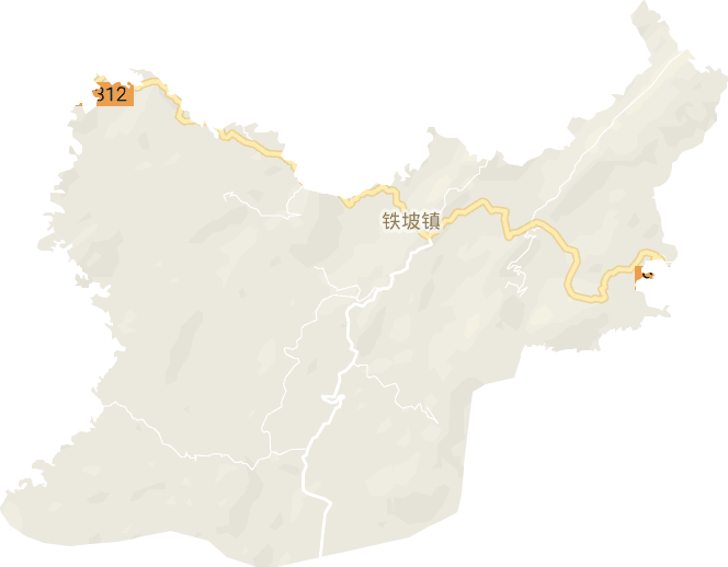 鐵坡鎮電子地圖