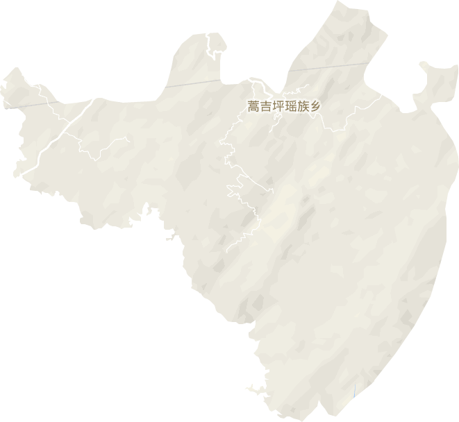 蒿吉坪瑤族鄉電子地圖
