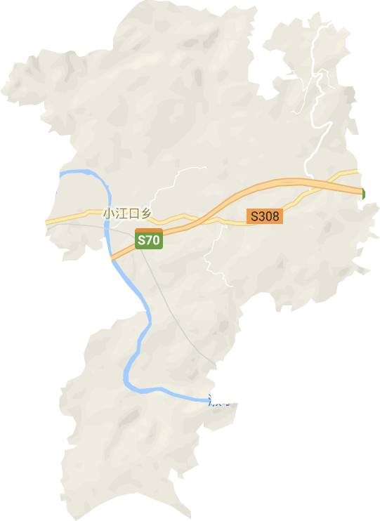 小江口鄉電子地圖